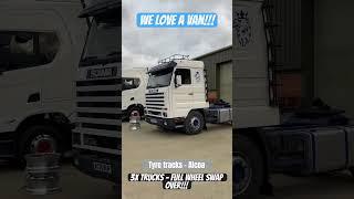 We love a sporty van!! #scania #truckrestore #vanlifeeurope #restorationjourney #automobile