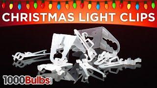 Christmas Light Clips |  1000Bulbs