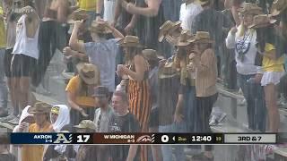 Hail storm makes Akron vs. Western Michigan conditions less than ideal | ESPN College Football