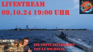 LIVE -  UBOAT - 45k Tonnage mit nur zwei Aalen gemacht - Auf Feindfahrt mit U764 - Livestream-  #094