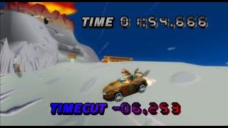 [MKW TAS] GCN DK Mountain (No-Shortcut) - 1:54.666