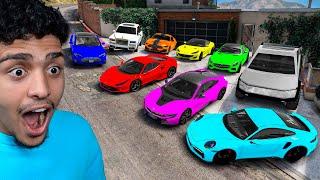 COLECIONANDO CARROS DA VIDA REAL NO GTA 5