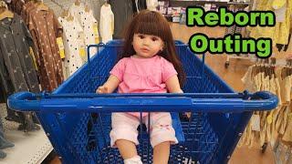 Shopping Outing At Babies R Us With Reborn Lizzy