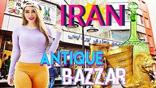 walk with me in ANTIQUE AND PARDIS bazzar in iran tehran.