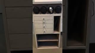 Safe Drawer System for Watches and Jewelry with Cubbies for Cash and Paperwork