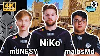 G2 (NiKo+m0NESY+malbsMd) VOICE COMMS (mirage) | FACEIT | Sep 2, 2024 #cs2 #pov