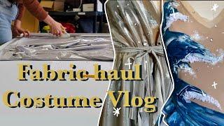 Studio Vlog ep 1 Fabric Shopping and Costume Making