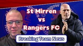 Breaking Rangers FC Team News