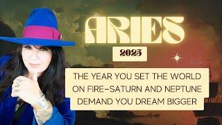 Aries 2025: The Year You Set the World on Fire—Saturn and Neptune Demand You Dream Bigger