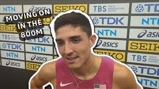 Bryce Hoppel Is The Lone American To Move On In 800m At World Athletics Championships 2023