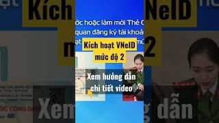 Hướng dẫn Kích hoạt VNeID tại nhà #vneid
