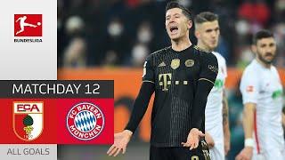 #FCAFCBFCA Surprise and Shock Bayern | FC Augsburg - FC Bayern München 2-1 | All Goals | 2021/22