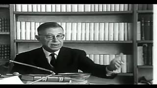 Jean-Paul SARTRE : l'écrivain, l'intellectuel et le politique (Interview à Radio-Canada)