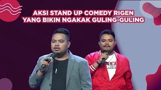 Ngakak Guling-guling! Aksi Stand Up Comedy Terlucu Rigen di Indosiar