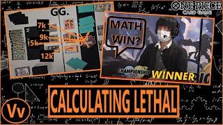 One Piece TCG: How to Calculate Lethal Damage and Win the Game (What is a Math Win?)