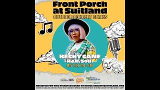 Meet Becky Cane, performing at our ‘FRONT PORCH AT SUITLAND: Outdoor Concert Series’