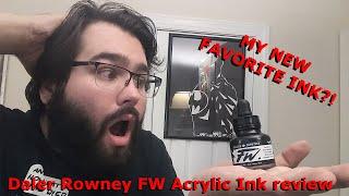 Daler Rowney FW Acrylic Ink review