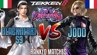 Tekken 8 | BlackHeart59 (Jun) Vs Jodd (Nina) | Ranked Matches