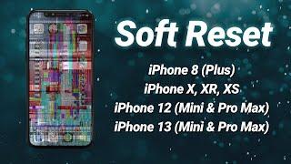 iPhone reagiert nicht mehr? Neustart erzwingen (Soft Reset) bei iPhone 8, X, XS, XR, 11, 12, 13, 14