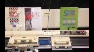 Brother Electroknit Knitting Machine KH 965 Strickmaschine Electronic Knitter Serviced for Sale