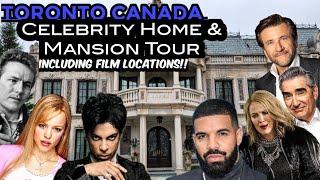 CELEBRITY HOMES & MANSION TOUR  Toronto Canada | Drake's House, Prince, Filming Locations