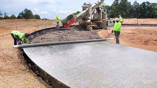 Genius Way They Build Perfect Concrete Curb