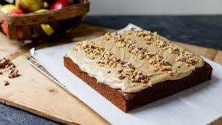 Applesauce Cake with Caramel Frosting