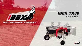 Ibex TX80 Compact Belt Rake