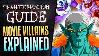 EVERY Dragon Ball Z Villain Transformation Explained: Movies