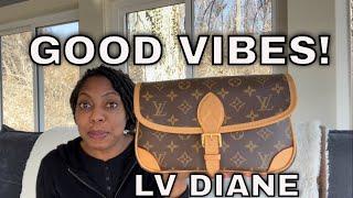 UNBOXING LOUIS VUITTON DIANE SATCHEL - NOIR! LET’S DISCUSS | First Impressions