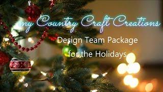 My Country Craft Creations Design Team Package for the Holidays