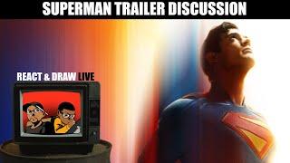 The Superman trailer is HERE! Did James Gunn deliver the goods? | Live