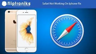 Safari Not Working On Iphone Fix - Fliptroniks.com