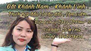 ĐẤT KHÁNH NAM KHÁNH VĨNH GIÁ RẺ THÍCH HỢP ĐẦU TƯ LÂU DÀI