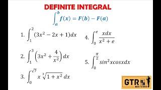 DEFINITE INTEGRAL