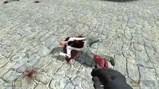 GalaxyHighMarshal & Zippy's Insane Blood Effects soaking wounds!! (Garry's Mod)