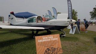 AOPA Sweepstakes Grumman Tiger Makes Public Debut