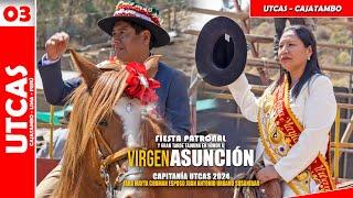UTCAS 2024 - GRAN FIESTA TAURINA - Capitana Fara Mayta Cormán y Esposo Juan Antonio Urbano Susanibar