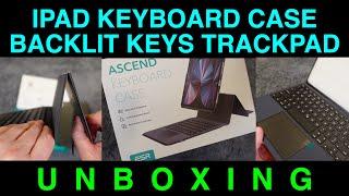 UNBOXING ESR Ascend Keyboard Case for iPad Pro 11 & iPad Air 4 or 5 Backlit Keys and Trackpad