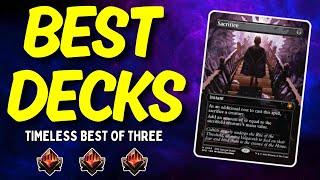 Meta Tier List | BEST MTG Timeless Best of Three (Bo3) Decks | Week 4