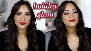 CLASSIC HOLIDAY MAKEUP WITH NEW DRUGSTORE PRODUCTS 2021