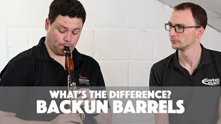 Backun Clarinet Barrel Model Comparisons | with Peter Cigleris