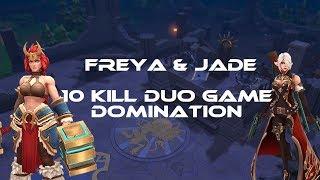 Battlerite Royale | Freya & Jade 10 kill duo game