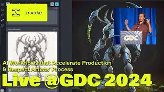 AI Workflows that Accelerate Production & Respect Artists' Process (GDC 2024)