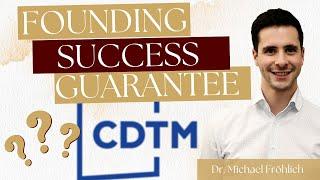 Research at CDTM, Application Tipps, Entrepreneurship & Leadership Podcast with Dr. Michael Fröhlich