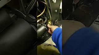 The coffee machine pump is blocked