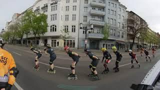 Berlin Half Marathon Inline Skating 2024 : 360° draggable All round view