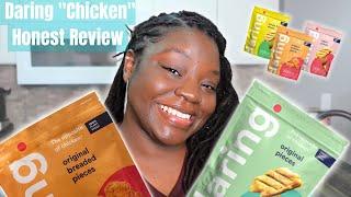 FINALLY Trying Daring "Chicken"| A Vegan "Chicken" Substitute| My Honest Review