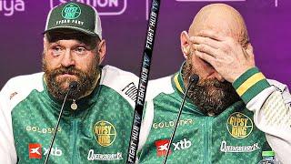 Bruised & Gutted Tyson Fury says Usyk got xmas gift decision at Post Fight Press Conference