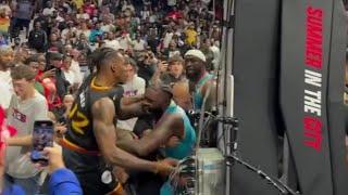 Lance Stephenson vs Dwight Howard Brawl - BIG 3 League